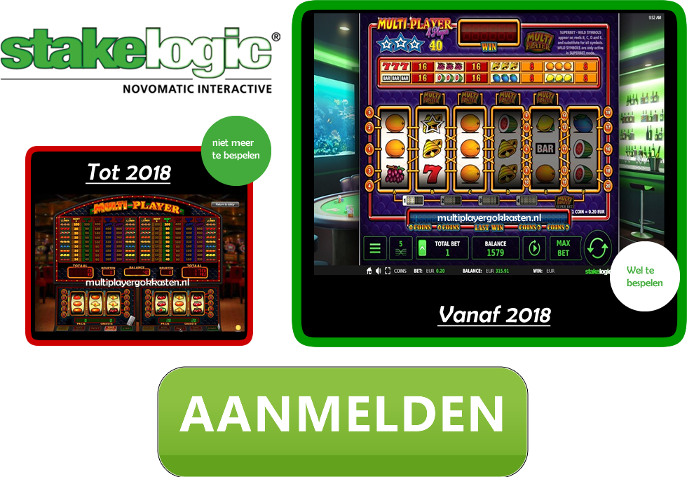 Nieuwe multiplayer gokkast van stakelogic